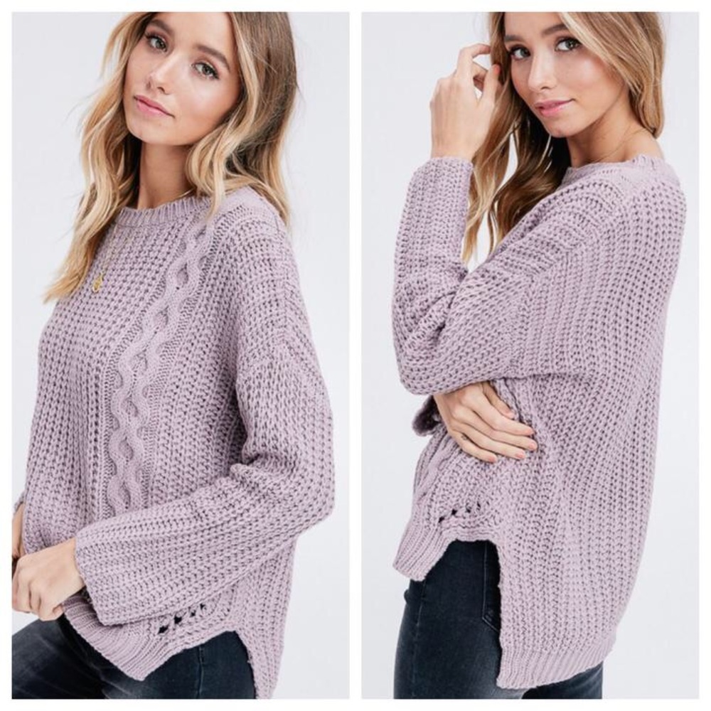 Lavender Purple Sweater